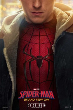 Spiderman brand new day - Cartel película cines Xunqueira Cee