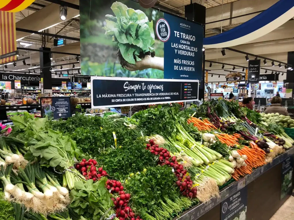 Frutería en Carrefour Centro Comercial Finis Terrae