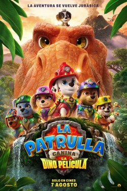 La patrulla canina - La dino película cartelera cines Xunqueira